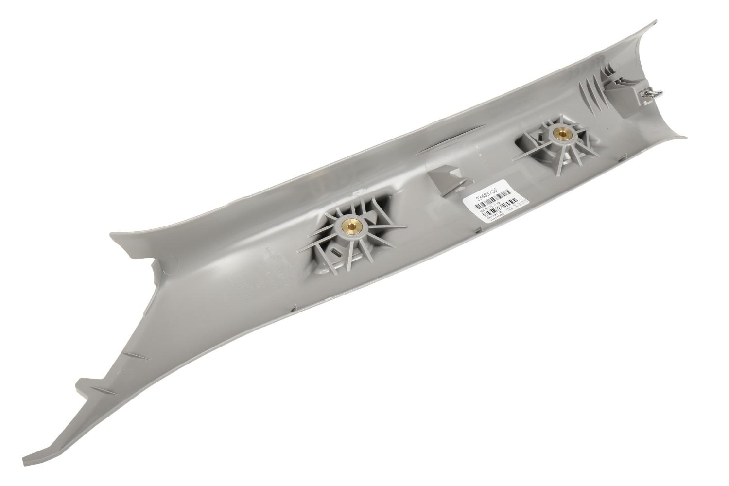GM Genuine Parts Light Ash Gray Passenger Side Windshield Garnish Molding