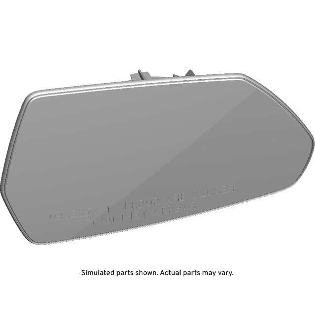GM Genuine Parts Passenger Side Rearview Mirror Glass
