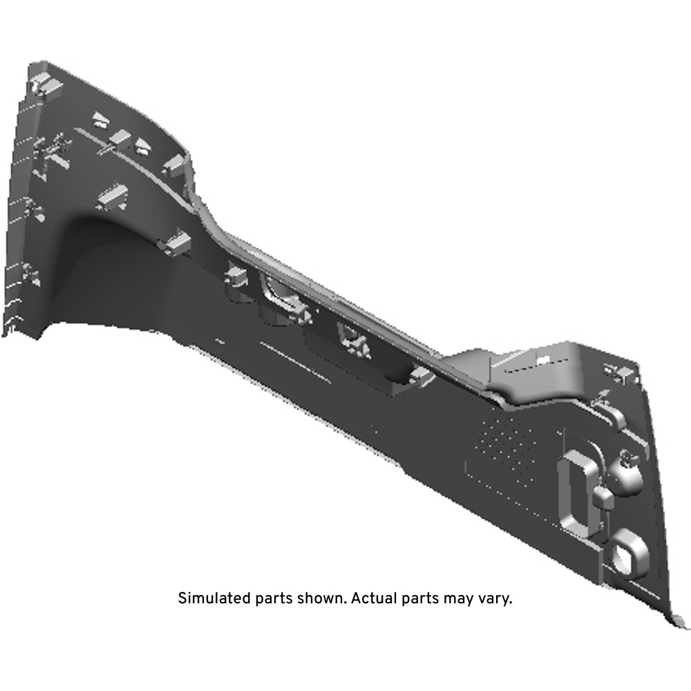 GM Genuine Parts Choccachino Driver Side Quarter Lower Rear Trim Panel