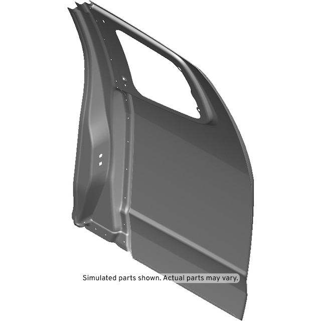 GM Genuine Parts Passenger Side Rear Door Outer Panel