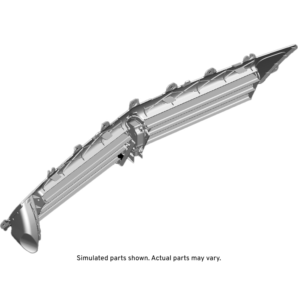GM Genuine Parts Front Bumper Fascia Air Deflector