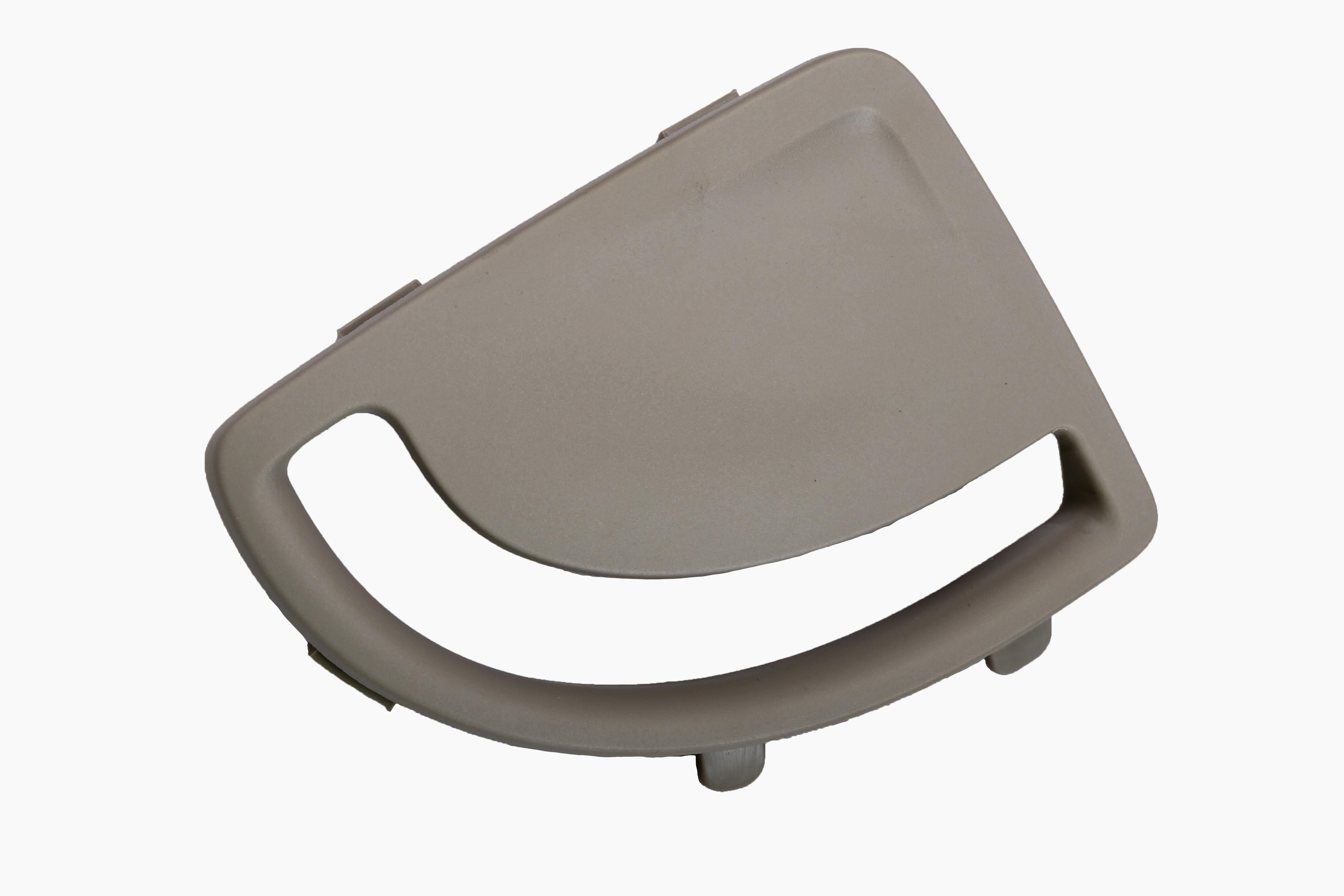 GM Genuine Parts Very Light Platinum Rear Passenger Side Seat Belt Bezel