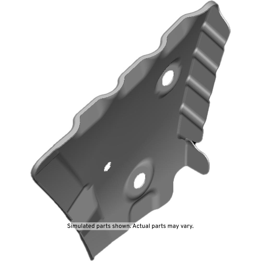 GM Genuine Parts Driver Side Front Engine Compartment Front Rail Reinforcement