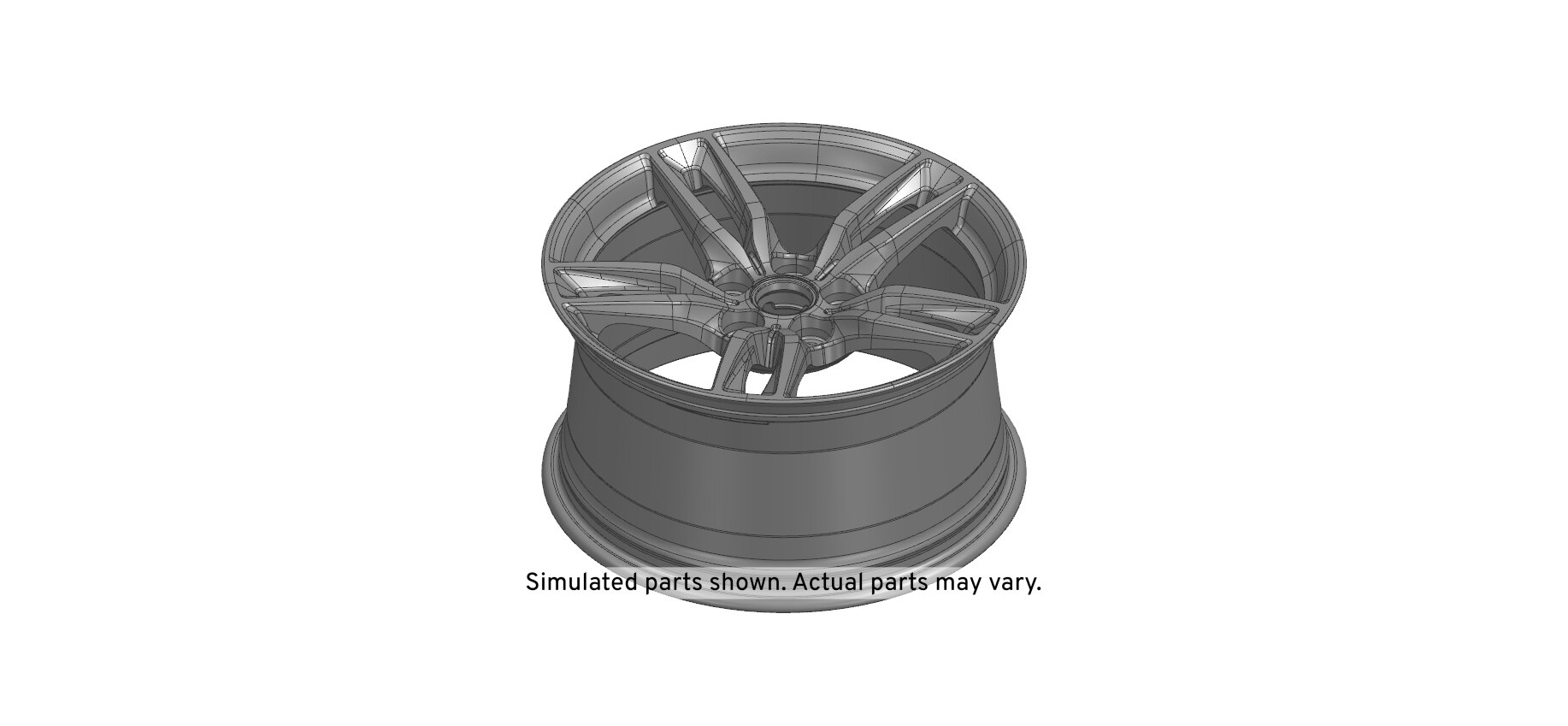 GM Genuine Parts 18x8.5-Inch-Inch Wheel