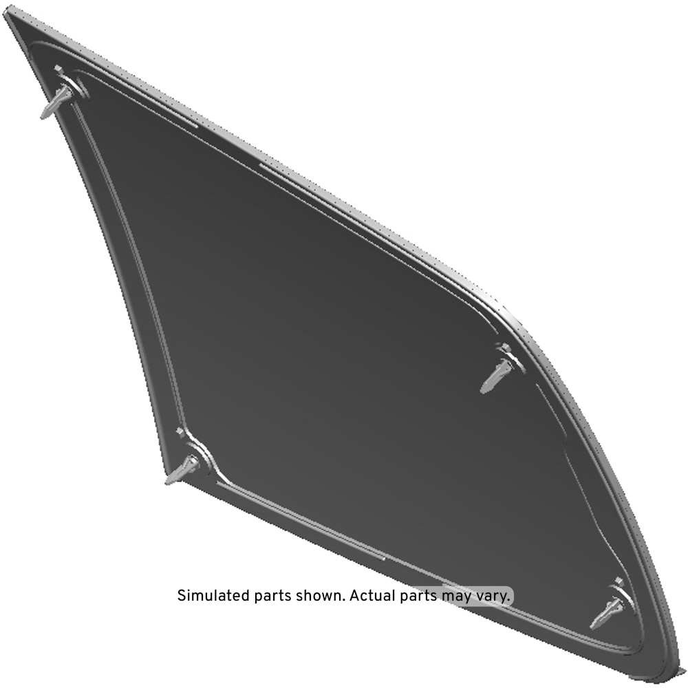 GM Genuine Parts Passenger Side Rear Door Window
