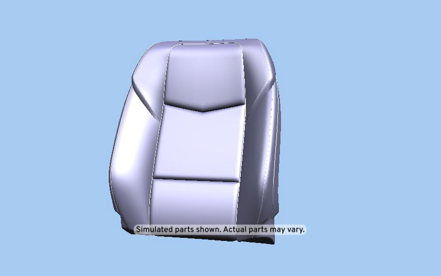 GM Genuine Parts Light Neutral Passenger Seat Back Cover