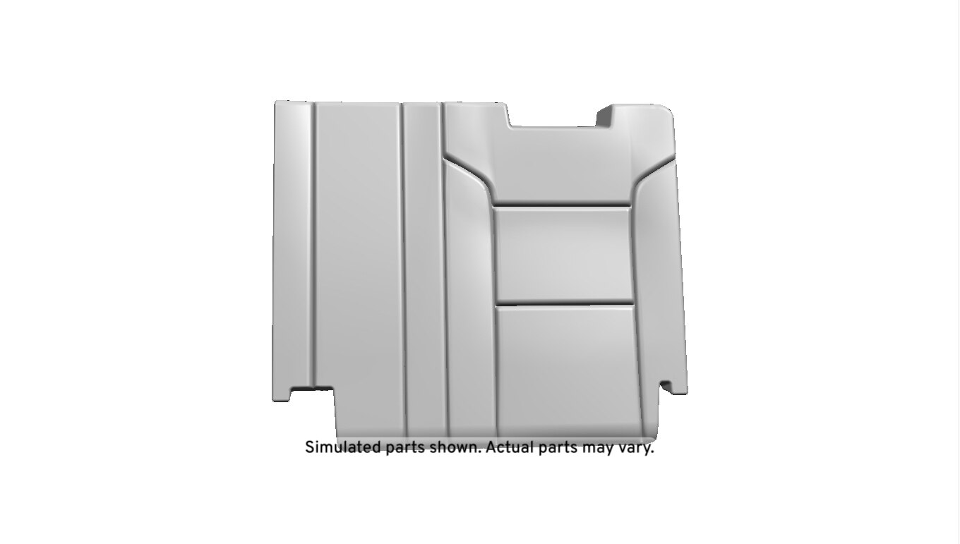 GM Genuine Parts Jet Black 3rd Row Driver Side Seat Back Cushion Cover