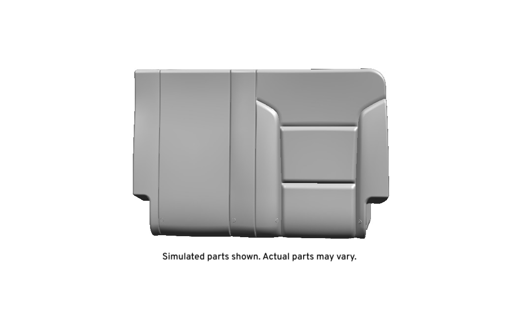 GM Genuine Parts Jet Black Rear Seat Back Cover