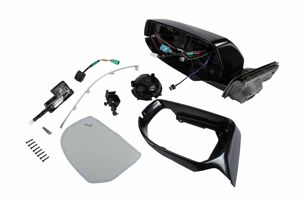 GM Genuine Parts Driver Side Door Mirror Kit with Camera, Housing