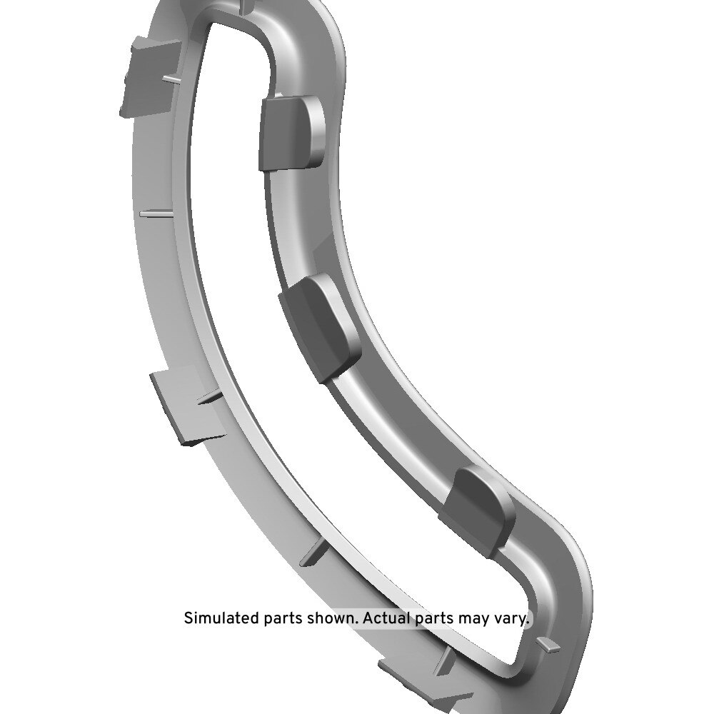 GM Genuine Parts Shale Front Driver Side Seat Belt Opening Bezel