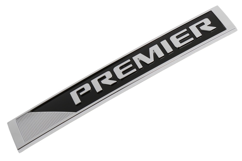 GM Genuine Parts Liftgate Marketing Package Name Plate