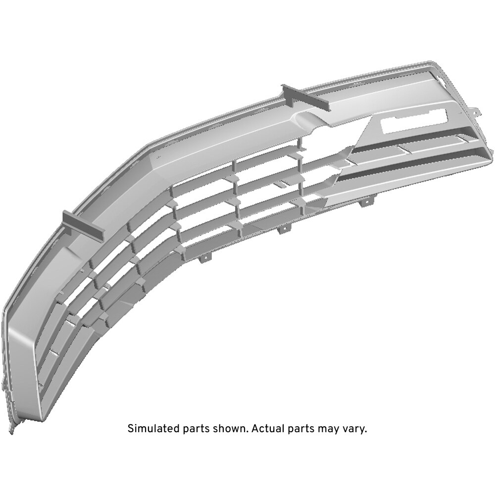 GM Genuine Parts Front Lower Grille