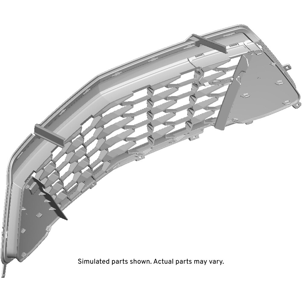 GM Genuine Parts Front Lower Grille