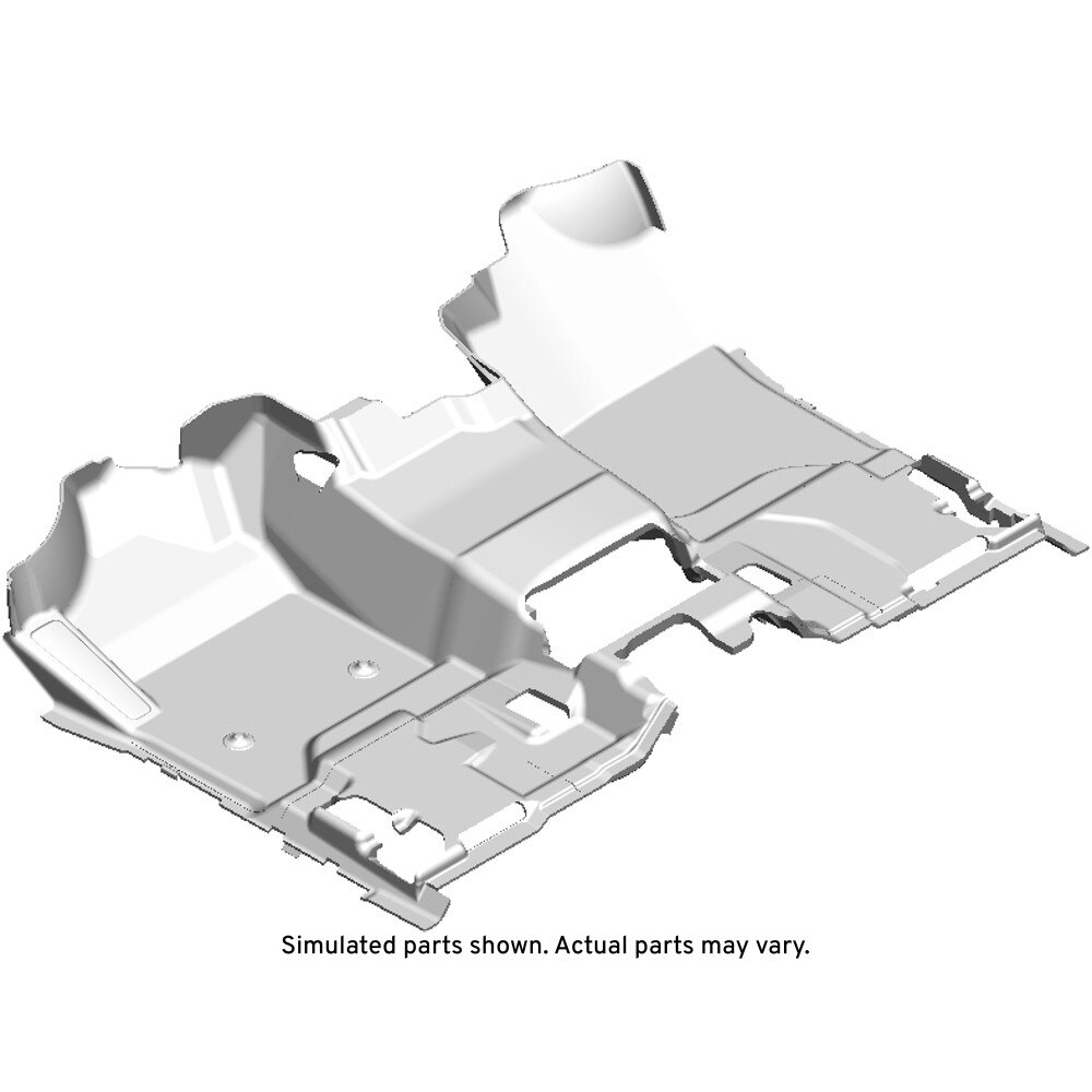 GM Genuine Parts Cocoa Floor Panel Carpet