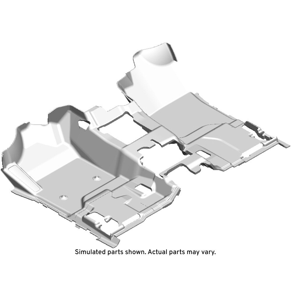 GM Genuine Parts Cocoa Floor Panel Carpet