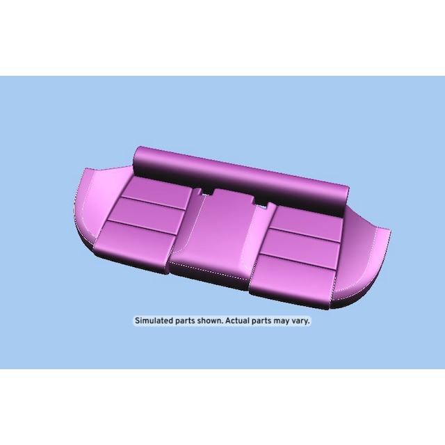GM Genuine Parts Jet Black Rear Seat Cushion Cover