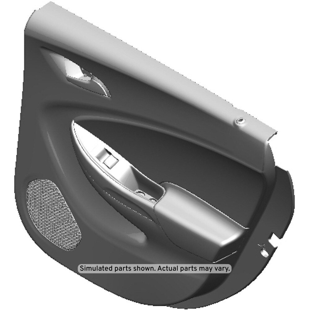 GM Genuine Parts Black Rear Passenger Side Door Trim