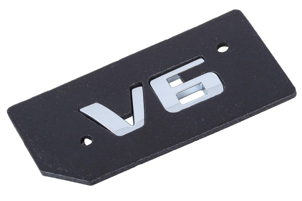 GM Genuine Parts Deck Lid V6 Emblem