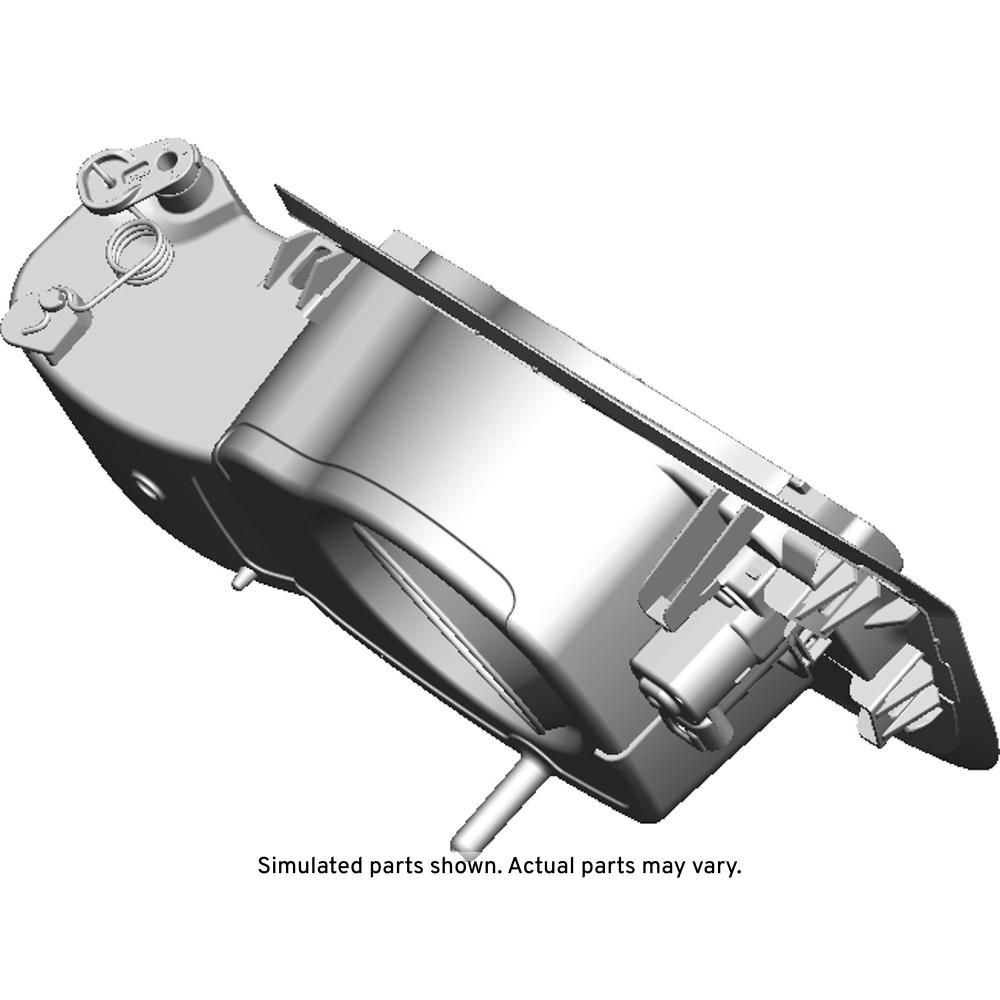 GM Genuine Parts Fuel Filler Housing with Hinge, Pin, and Springs