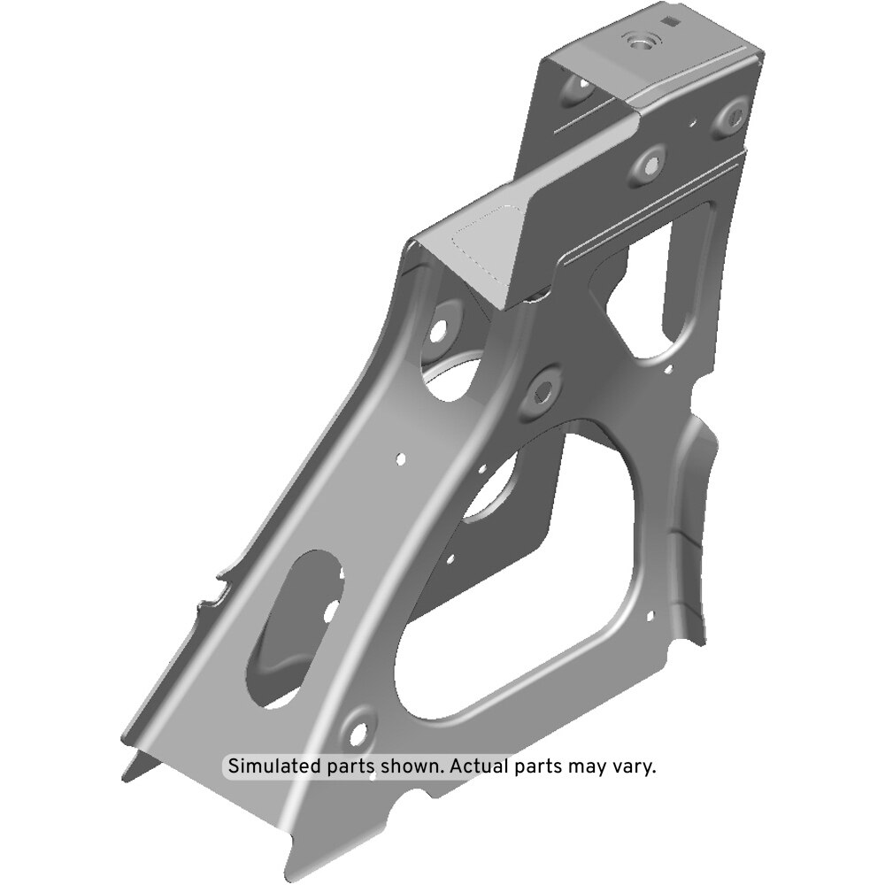 GM Genuine Parts Passenger Side Rear Seat Back Body Panel Extension