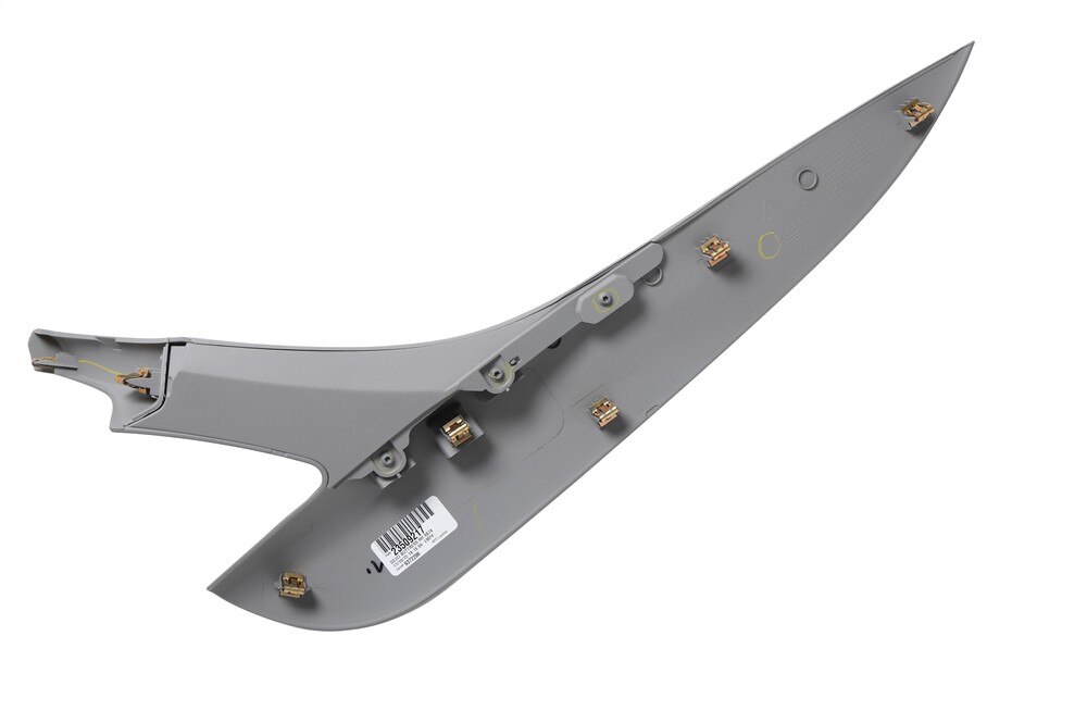 GM Genuine Parts Light Ash Gray Passenger Side Front Floor Console Applique