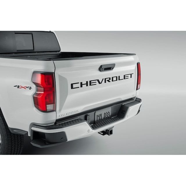 3-D Urethane CHEVROLET Tailgate Lettering in Gloss Black by Nox-Lux™ - Associated Accessories
