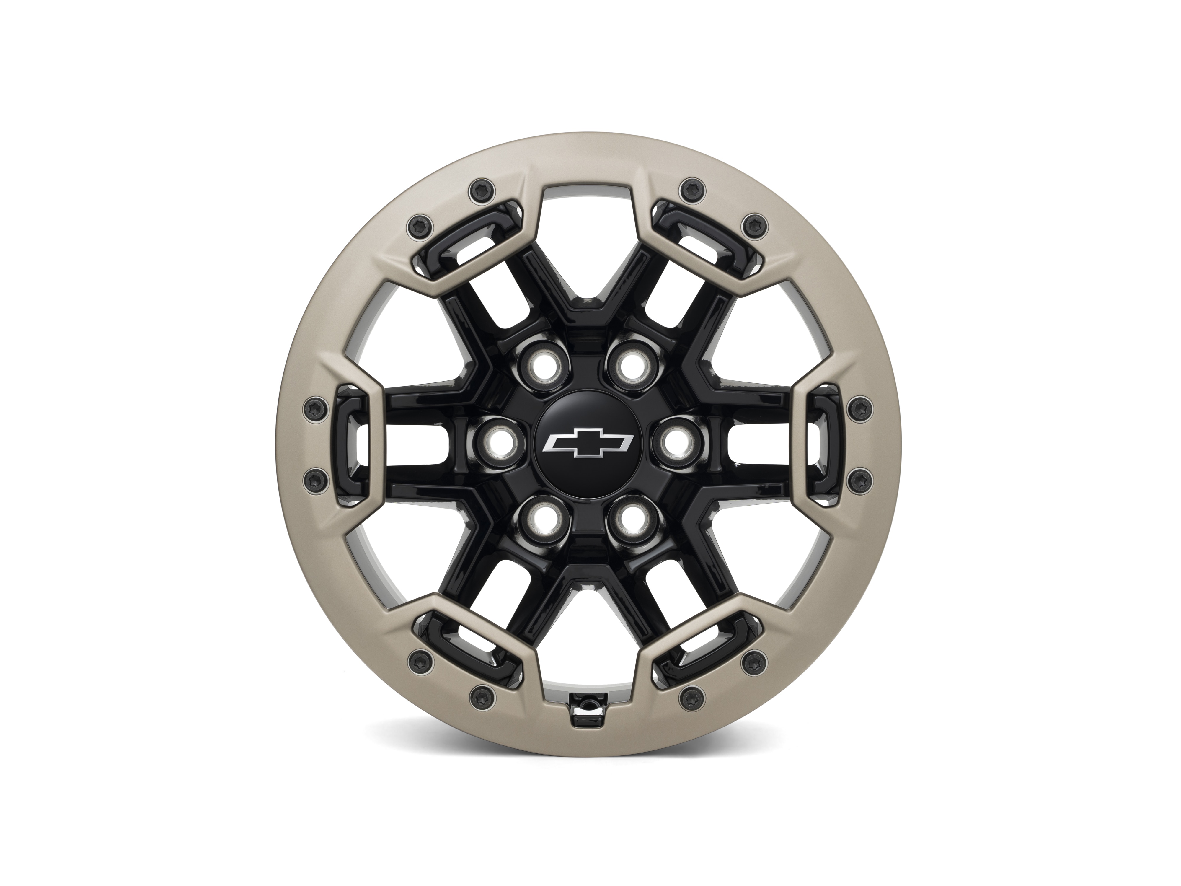 17x8-Inch Aluminum Multi-Spoke Beadlock Capable Wheel in Gloss