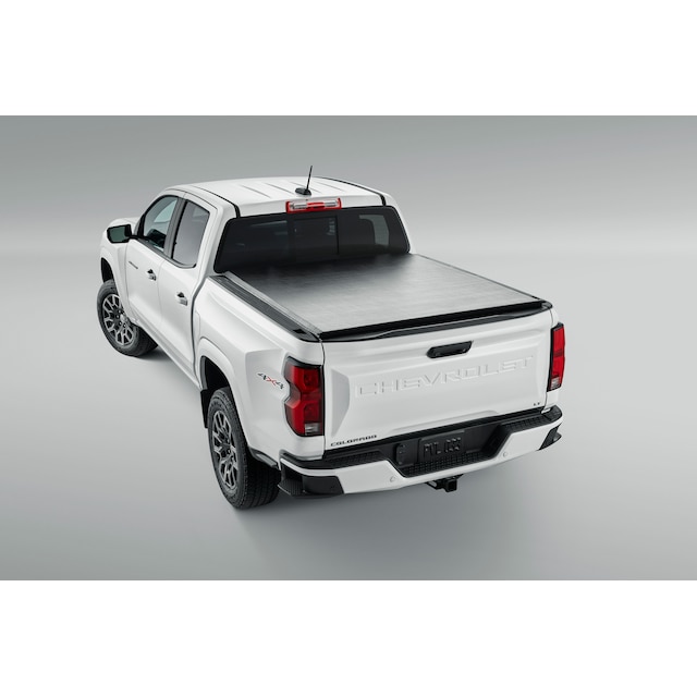 Short Bed Premier Soft Roll-Up Truck Bed Cover in Black by Advantage® - Associated Accessories