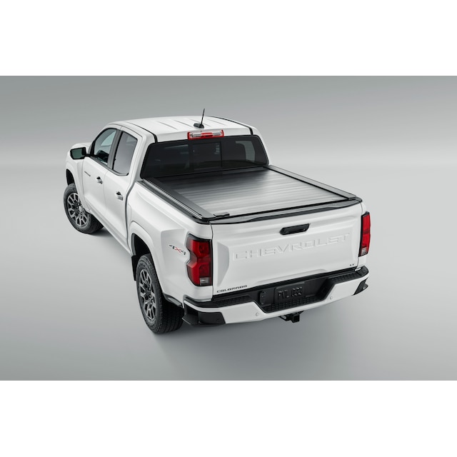 Short Bed Embark LS Retractable Truck Bed Cover in Black by Advantage® - Associated Accessories