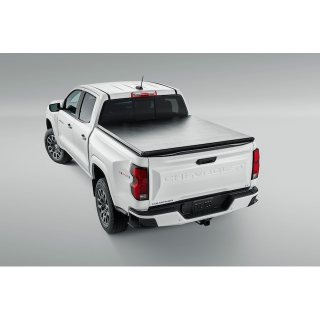 Short Bed Sport Roll Soft Roll-Up Truck Bed Cover in Black by Advantage® - Associated Accessories