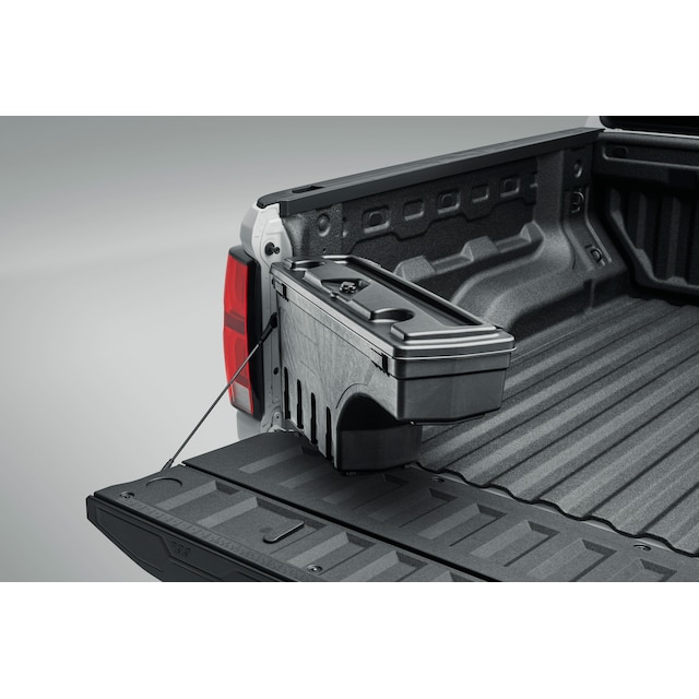 Driver Side Swingout Tool Box in Black by Undercover™ - Associated Accessories