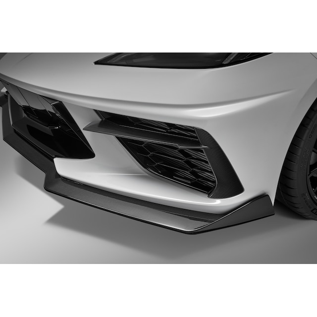 Grille Insert in Visible Carbon Fiber