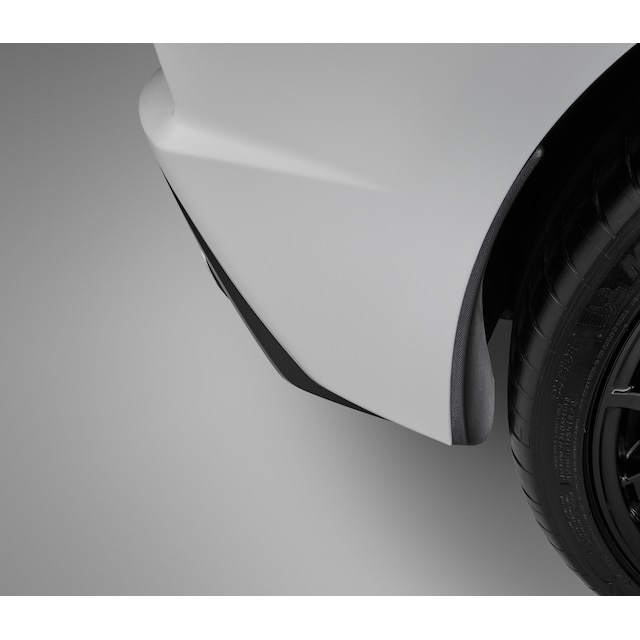 Rear Splash Guards in Black