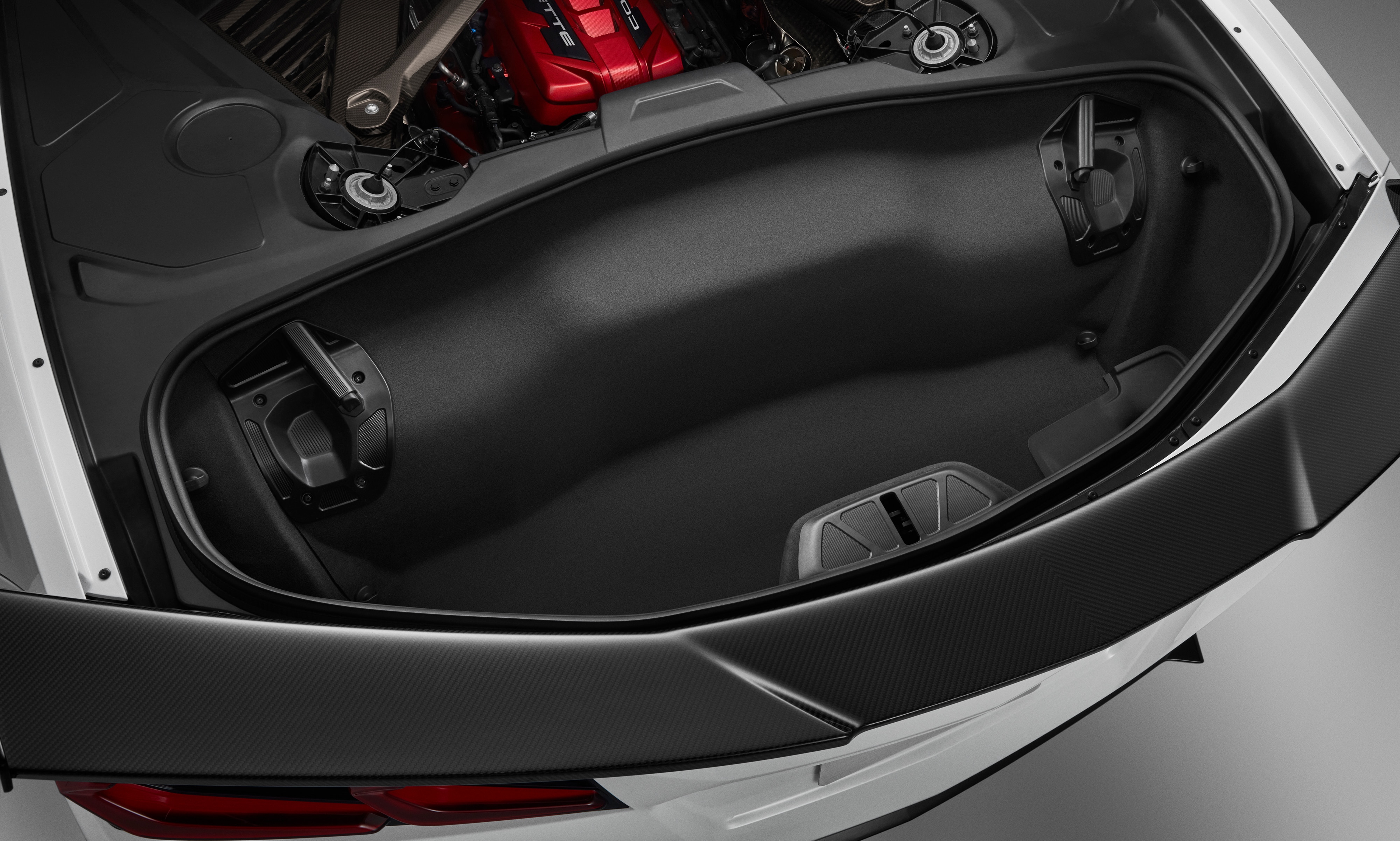 Front and Rear Trunk Sueded Microfiber Trim Panel Kit in Jet Black