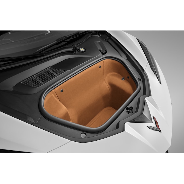 Front and Rear Trunk Sueded Microfiber Trim Panel Kit in Natural Tan