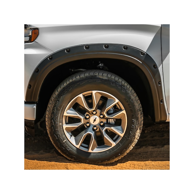 Bolt-On Look Fender Flare Set by EGR® in Black - Associated Accessories