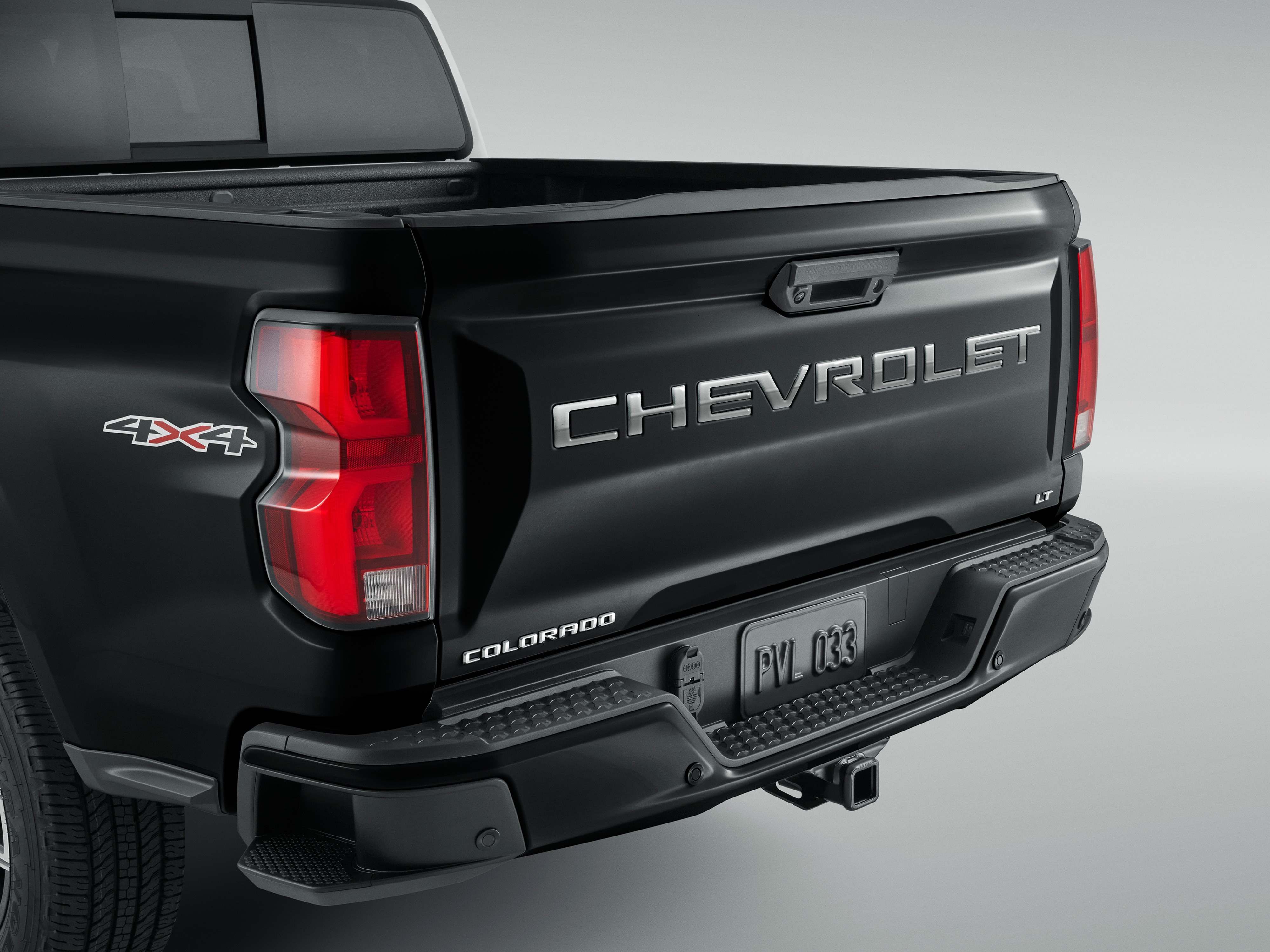 3-D Urethane CHEVROLET Insert Tailgate Lettering in Chrome by Nox-Lux™ - Associated Accessories