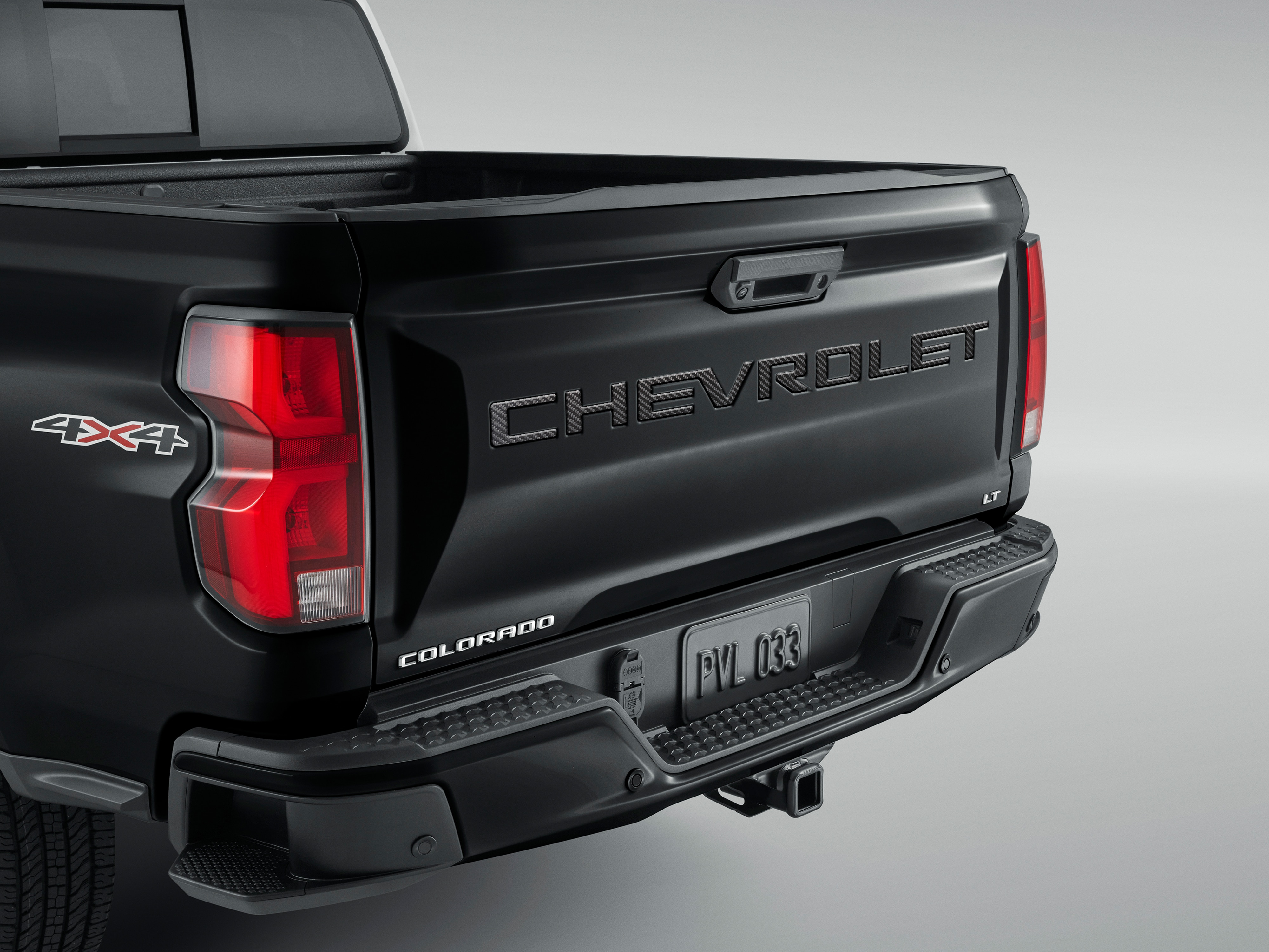 3-D Urethane CHEVROLET Tailgate Lettering in Carbon Fiber by Nox-Lux™ - Associated Accessories