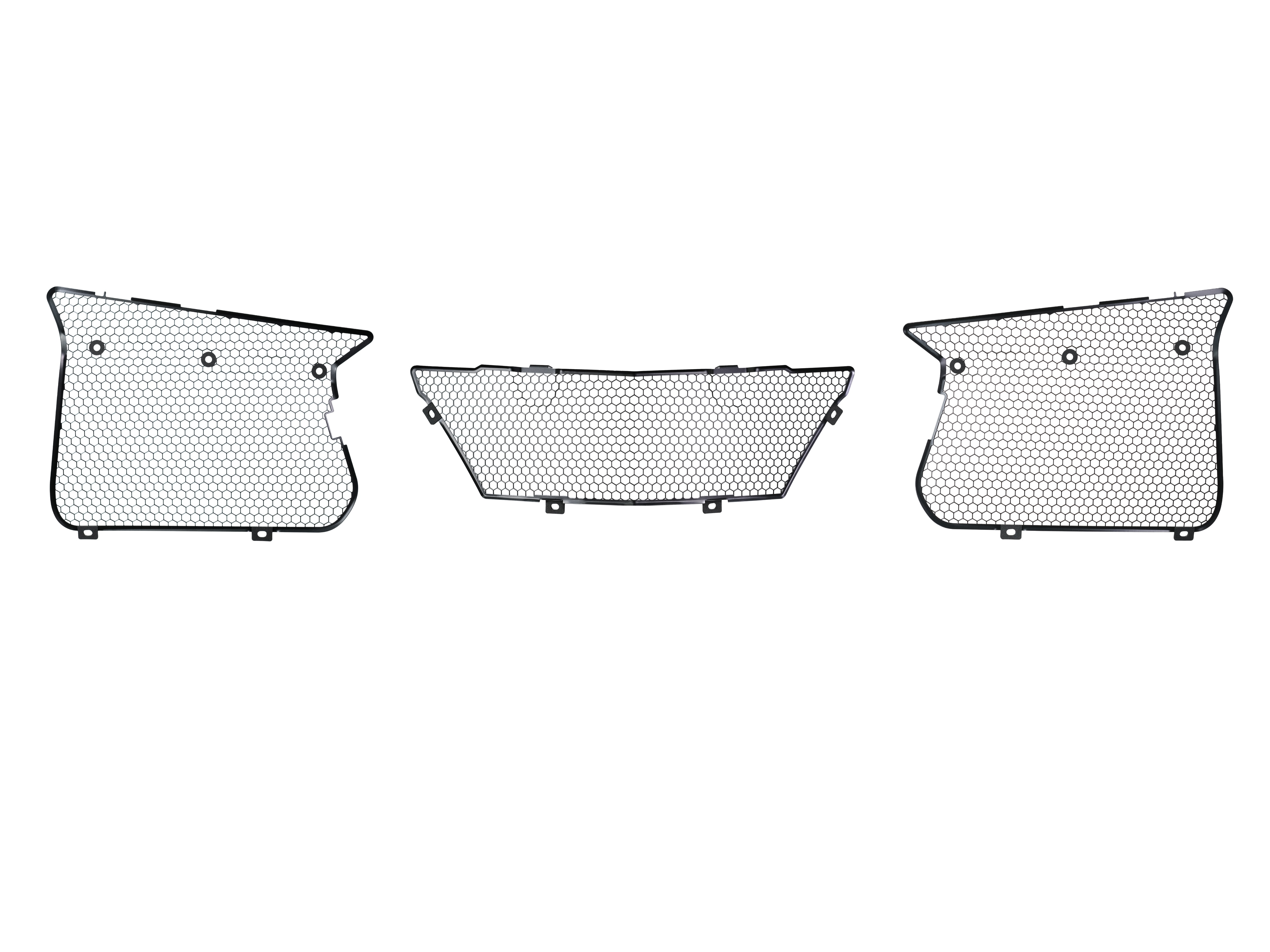 Corvette Front Grille Protective Screens by Scrape Armor® - Associated Accessories