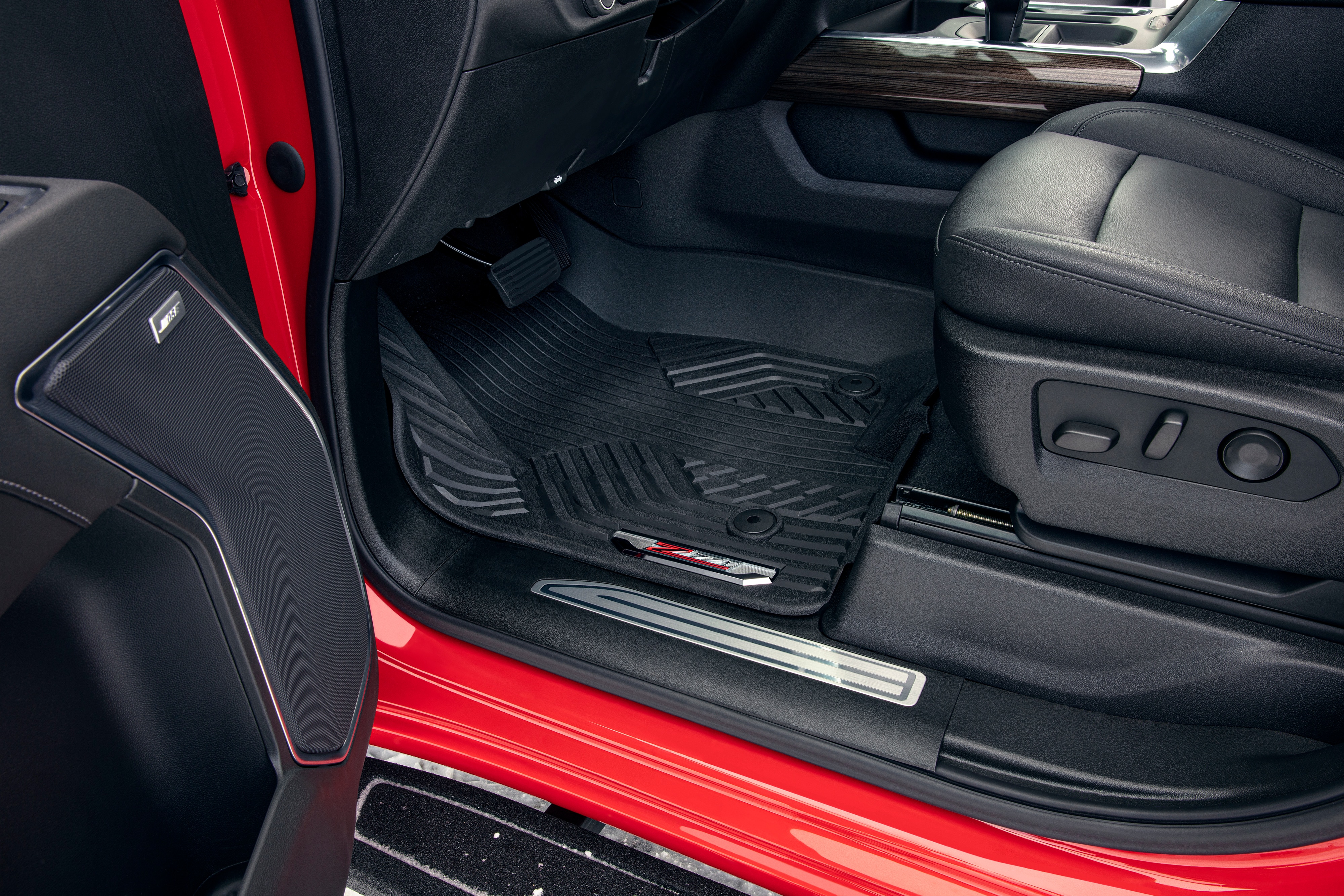 First-Row Premium All-Weather Floor Liners in Jet Black with