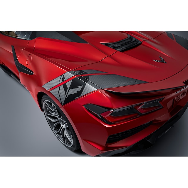 Rear Jake Logo Graphics Package in Carbon Flash Metallic