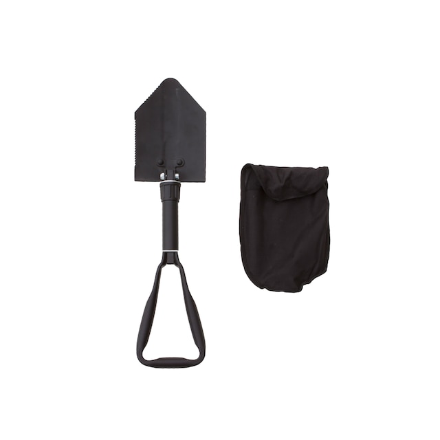 Universal Tri-Fold Recovery Shovel by Rugged Ridge® - Associated Accessories