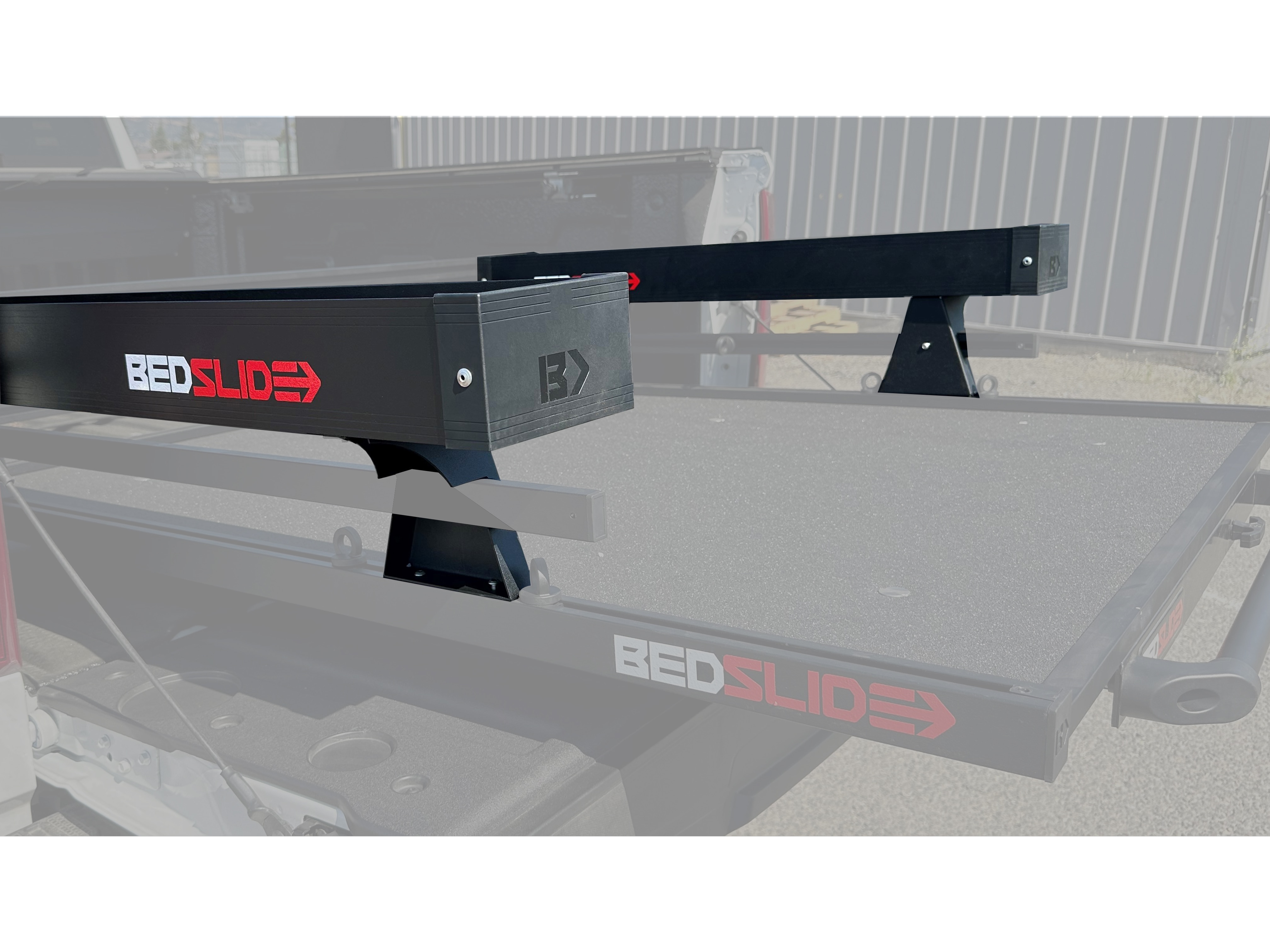 Side Bins in Black for Sliding Drawer System by BEDSLIDE® - Associated Accessories