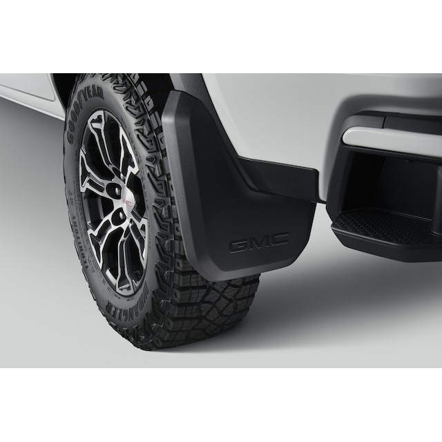 Rear Splash Guards Molded in Black with GMC Logo