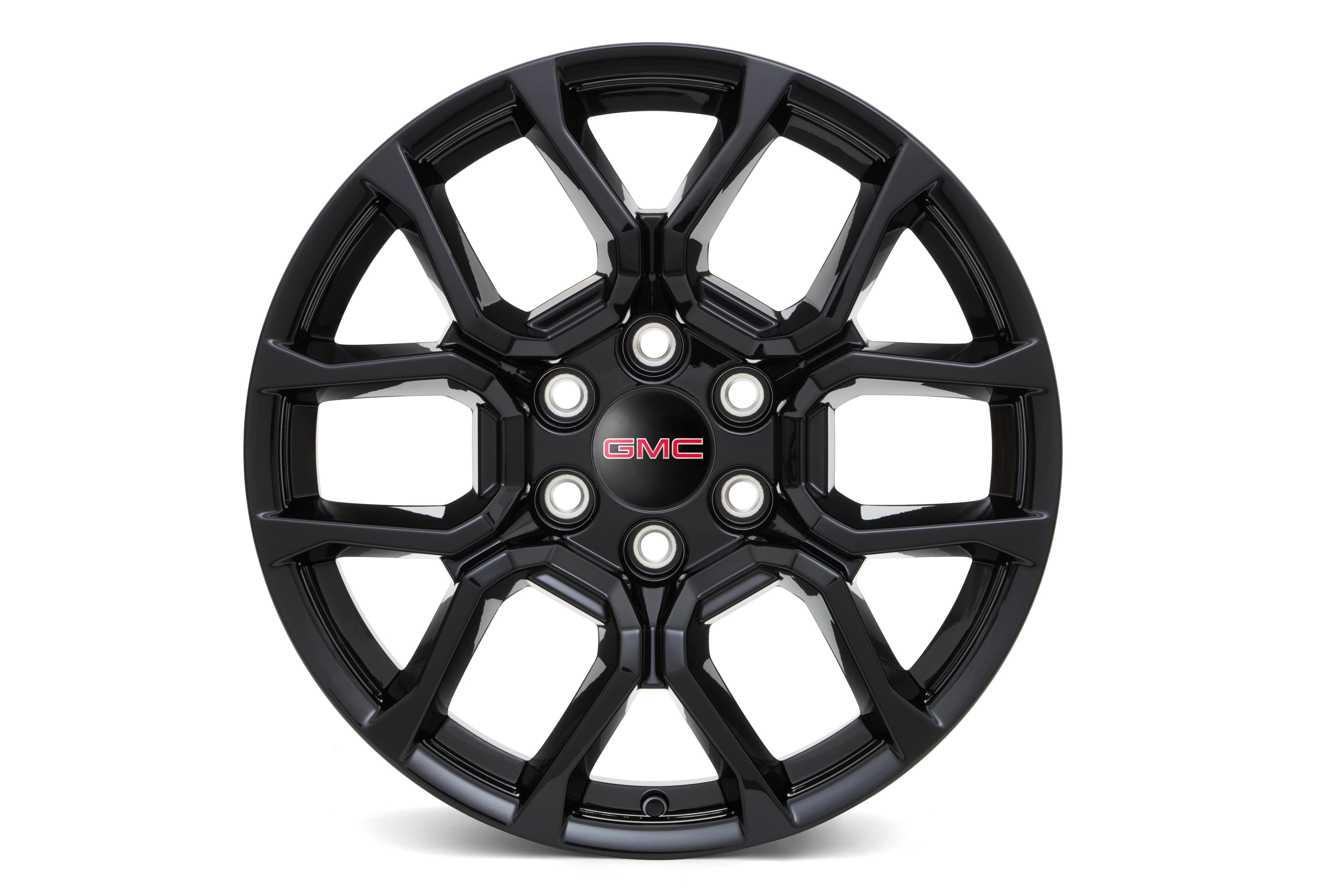 20x9-Inch Aluminum Multi-Spoke Wheel Package in Gloss Black