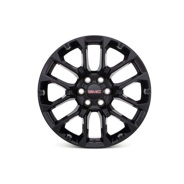 22x9-Inch Aluminum Multi-Spoke Wheel Package in Gloss Black
