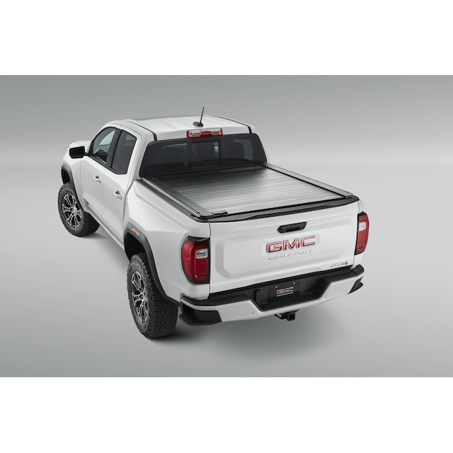 Short Bed Embark LS Retractable Truck Bed Cover in Black by Advantage® - Associated Accessories