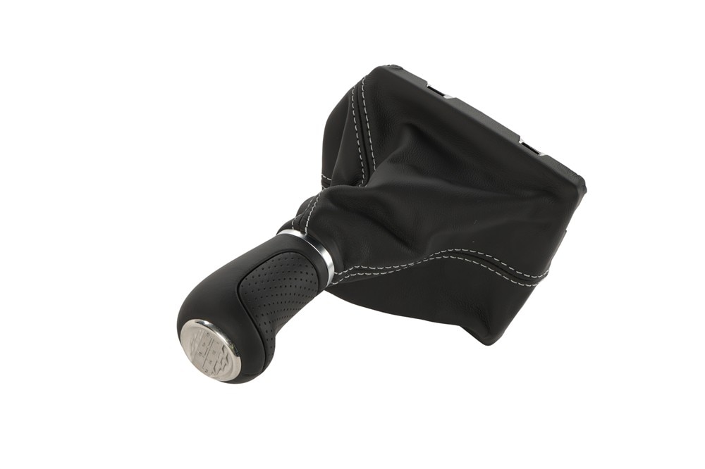 GM Genuine Parts Jet Black Manual Transmission Control Lever Knob with Boot and Shift Pattern