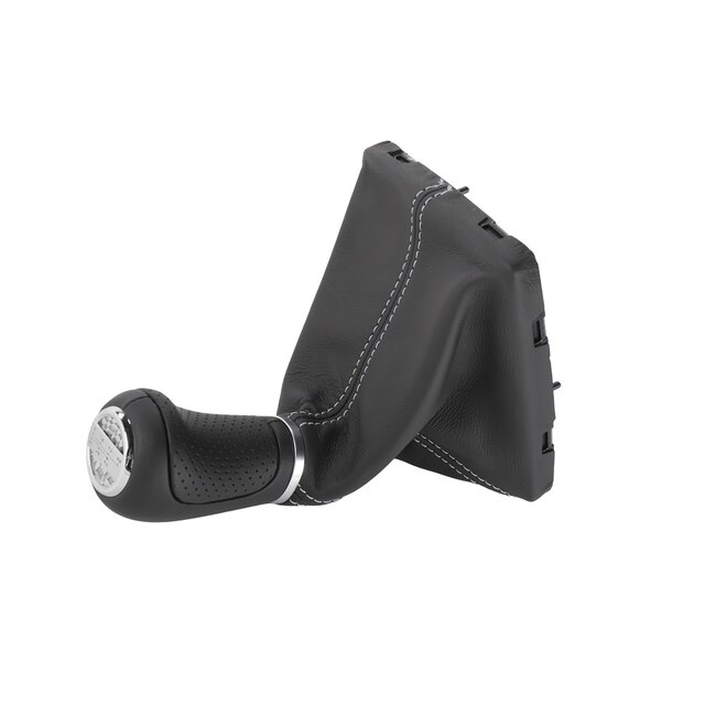GM Genuine Parts Jet Black Manual Transmission Control Lever Knob with Boot and Shift Pattern