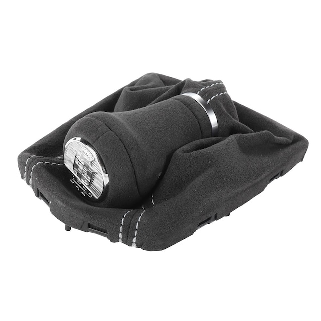 GM Genuine Parts Jet Black Manual Transmission Control Lever Knob with Boot and Shift Pattern
